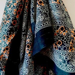 NWT Anthropologie Alix Kerchief Cotton Scarf